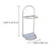 Cabilock Folding Wall-Mounted Umbrella Stand - -Saving Design Stainless Steel and Versatile Installation Options for Home Storage view 3