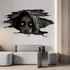 Atcarmor 3D Halloween Floor Wall Decals, Ghost Hand Scratching Halloween Wall Stickers Decorations for Bedroom (3) view 3