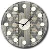 DesignQ 'Mimimal Black and White Design II' Mid-Century Modern Wall Clock for Home Bedroom Bathroom Office Living Room Decoration view 1