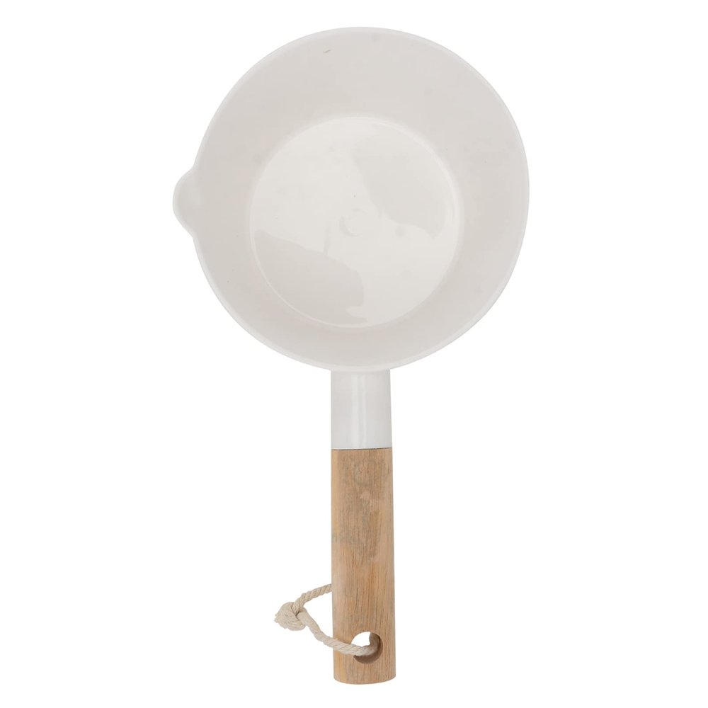 YARNOW Washing Spoons Plastic, 1PC Water Ladle with string Bathroom Hair Washing Water Scoop