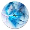DesignQ 'Blue Nebula Star ' Modern Wall Clock for Home Bedroom Bathroom Office Living Room Decoration view 1