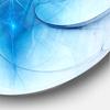 DesignQ 'Blue Nebula Star ' Modern Wall Clock for Home Bedroom Bathroom Office Living Room Decoration view 3