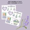 Keep Unique 20-ct 13x13 Flowers Paper Lavender Basket Luncheon Decoupage Napkins, 3-Ply Servilletas Printed Basket Cocktail Napkin for Art, Dinner and Party, Disposable Napkins Decor view 4