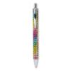Abbott Collection 20-Glitz-Rainbow Rhinestone Pen, Multi view 2