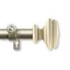 Carmen 1" Single Curtain Rod 160-240 inch - Gold view 3