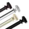 Carmen 1" Single Curtain Rod 160-240 inch - Gold view 4