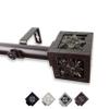 Austin 1" Single Curtain Rod 160-240 inch - Mahogany view 2