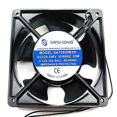 SA12038B2H Fan 220-240V 20W 0.12/0.10A 12012038mm Cabinet Fan