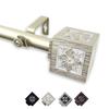 Austin 1" Single Curtain Rod 160-240 inch - Gold view 2