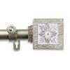 Austin 1" Single Curtain Rod 160-240 inch - Gold view 3