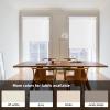 Boolegon Cordless Blackout Roller Shades,UV Protection Waterproof 100% Blackout Custom Window Blinds for Home Kitchen Bathroom Office,Easy to Install,Gray,63" W x 56" H view 2