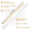 Amkoskr 51000Pcs Disposable Wood Coffee Stir Sticks Stirrers Individually Paper Wrapped Coffee Tea Beverage Stirrers Stirrings 5.5 Inch,140mm view 2
