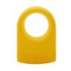 GOMYIE Plastic Bottle Buckles Beer Holders Wine Glass Clip Holders Drink Clips Beer Cocktail Snap Also for Goblet Glasses,Yellow view 1