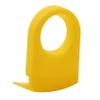GOMYIE Plastic Bottle Buckles Beer Holders Wine Glass Clip Holders Drink Clips Beer Cocktail Snap Also for Goblet Glasses,Yellow view 4