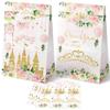 HaPiBiDesign 24 PCS Princess Party Favor Bags with Stickers - Princess Party Candy Bags  Princess Goodie Gift Treat Bags Princess Themed Birthday Party Supplies view 1