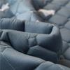 CFYCYHDZHT Deep Pocket Queen Brushed Quilted Skin Friendly Mattress Top Hat, Bedroom Hotel Homestay Mattress Cover 150200cm Dark Grey view 2