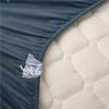 CFYCYHDZHT Deep Pocket Queen Brushed Quilted Skin Friendly Mattress Top Hat, Bedroom Hotel Homestay Mattress Cover 150200cm Dark Grey view 3