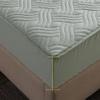 CFYCYHDZHT Single Fitted Deep Pocket Sheet Thick Cotton Quilted Deep Pockets Fitted Sheets, Bedroom Hotel Homestay Pure Color Mattress Protector Bed Cover Camel 150cmx200cm view 3