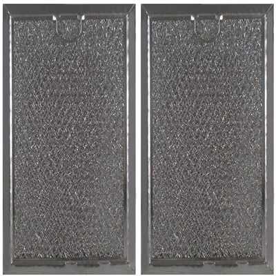 (2) Filters Mesh Grease Microwave Filter for GE WB06X10608, Courtesy of LITYPEND.