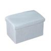 Storage Ottoman Cube Foldable Storage Boxes Footrest Step Stool, Padded Seat Storage Ottoman Cube Ottomans with Lid, Footstool Rest Padded Seat for Bedroom for Dorm Living Room view 1