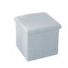 Storage Ottoman Cube Foldable Storage Boxes Footrest Step Stool, Padded Seat Storage Ottoman Cube Ottomans with Lid, Footstool Rest Padded Seat for Bedroom for Dorm Living Room view 1