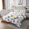 3 Piece Colorful Dots Quilt Bedding Set Women Aldult Lightweight Bedding Modern Simple Style Bedspread Set Summer Microfiber Bedspread Coverlet Soft Microfiber Home Quilt Set for King Bed All Season view 2
