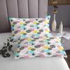 3 Piece Colorful Dots Quilt Bedding Set Women Aldult Lightweight Bedding Modern Simple Style Bedspread Set Summer Microfiber Bedspread Coverlet Soft Microfiber Home Quilt Set for King Bed All Season view 3
