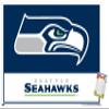 NFL Seattle Seahawks - Logo 21 Wall Poster, 34L" x 22.4W", Premium Poster & Mount Bundle view 1