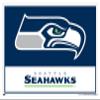 NFL Seattle Seahawks - Logo 21 Wall Poster, 22.4L" x 14.7W", White Framed Version view 1
