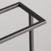 DCFV Umbrella Holder Stand with Removable Water Tray Entryway Decorative Metal Freestanding Rack Organizer Umbrella Holder Umbrella Holder for Entryway Black view 4