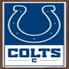 NFL Indianapolis Colts - Logo 21 Wall Poster, 22.4L" x 14.7W", Mahogany Framed Version view 1