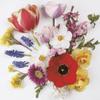 Keep Unique 20-ct 13x13 Paper Spring Mix Flowers Luncheon Decoupage Napkins, 3-Ply Servilletas Printed Flowers Cocktail Napkin for Art, Dinner and Party, Disposable Napkins Decor view 1