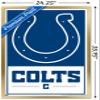 NFL Indianapolis Colts - Logo 21 Wall Poster, 34L" x 22.4W", Gold Framed Version view 3