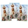 Needzo Blessing Cards for Mom, Prayer Card to Our Lady of Fatima with Medal and Religious Scripture, Inspirational Catholic Message for Tough Times, Pack of 3 view 1