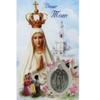 Needzo Blessing Cards for Mom, Prayer Card to Our Lady of Fatima with Medal and Religious Scripture, Inspirational Catholic Message for Tough Times, Pack of 3 view 2