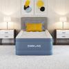 Simmons Rest Aire Mattress Air Bed with Side Built-in Pump and Soft Velveteen Topper: Twin view 4