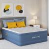 Simmons Rest Aire Mattress Air Bed with Side Built-in Pump and Soft Velveteen Topper: Queen view 2