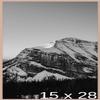 Frame It Easy 15 x 28 Rose Gold Metal Frame (Ashford) view 1
