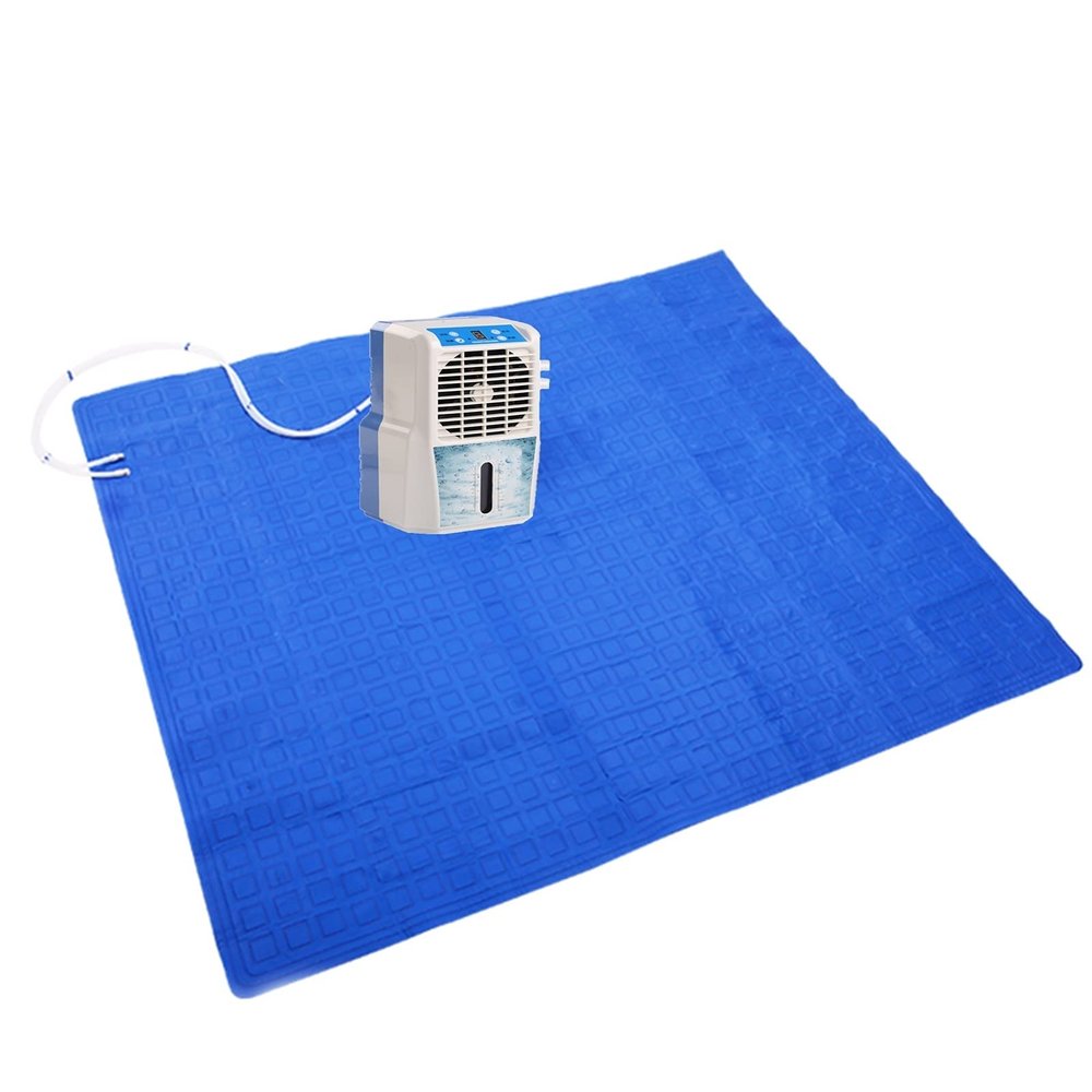 Mattress Cooler Air-Conditioned Water-Cooled Mattresses, Cooling Pad for Sleeping, Home Office Dormitory Electric Cooling Mattress (Size : Double)