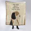 My Dog And I Talk About You Throw Blanket view 4