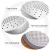 DOITOOL Pizza Heating Pan Pizza Cooking Tray Perforated Pizza Pan 6 Inch Round Bakeware Nonstick Aluminum Alloy Pizza Fries Bread Cookies Baking Pan for Home Kitchen Oven Cake Pan Pizza Mesh view 2