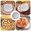 DOITOOL Pizza Heating Pan Pizza Cooking Tray Perforated Pizza Pan 6 Inch Round Bakeware Nonstick Aluminum Alloy Pizza Fries Bread Cookies Baking Pan for Home Kitchen Oven Cake Pan Pizza Mesh view 4