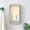 Barley Wall Mounted Soap Dispenser Manual Shower Liquid Dispensing Pump 400ml/14.1oz2 Hotel Home Commercial Hospital (Color : Gold) view 1