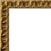 US Art 12x12 Elegant Texan Horse Shoe Design 1 Inch Wide Bright Gold Foil, Wood Composite MDF Picture Frames view 3