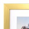 Frame It Easy 16 x 31 Gold Natural WoodFrame (Dayton) with Matting view 2