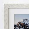 Frame It Easy 16 x 31 Whitewash Natural WoodFrame (Dayton) with Matting view 2