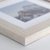 Frame It Easy 16 x 31 Whitewash Natural WoodFrame (Dayton) with Matting view 3