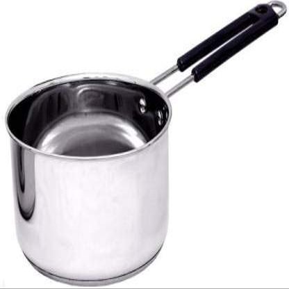 Aggarwal Stainless Steel Induction and Gas Compatible Heavy Base Sauce Pan / Tea Pan (1500 ml / 1.5 Litre)