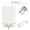 Cozee Bay Bamboo Paper Towel Dispenser, Paper Towel Holder with Lid for Home and Commercial, Wall Mount or Countertop for Multifold, C Fold, Z fold, Trifold Hand Towels (White) view 2