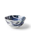 123kotobukijapanstore Japanese Flying Dragon Ceramic 6 Inches Diameter Large Rice Bowl Donburi Soup Noodle or Serving Bowl{#J4891}J, Blue, 6 in diam. x 2.75 in h view 1
